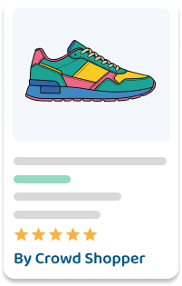 Crowd Shopper product card