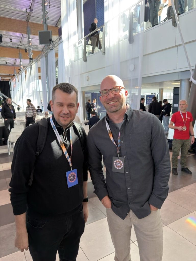 Shoptimised team members at the Laracon developer conference